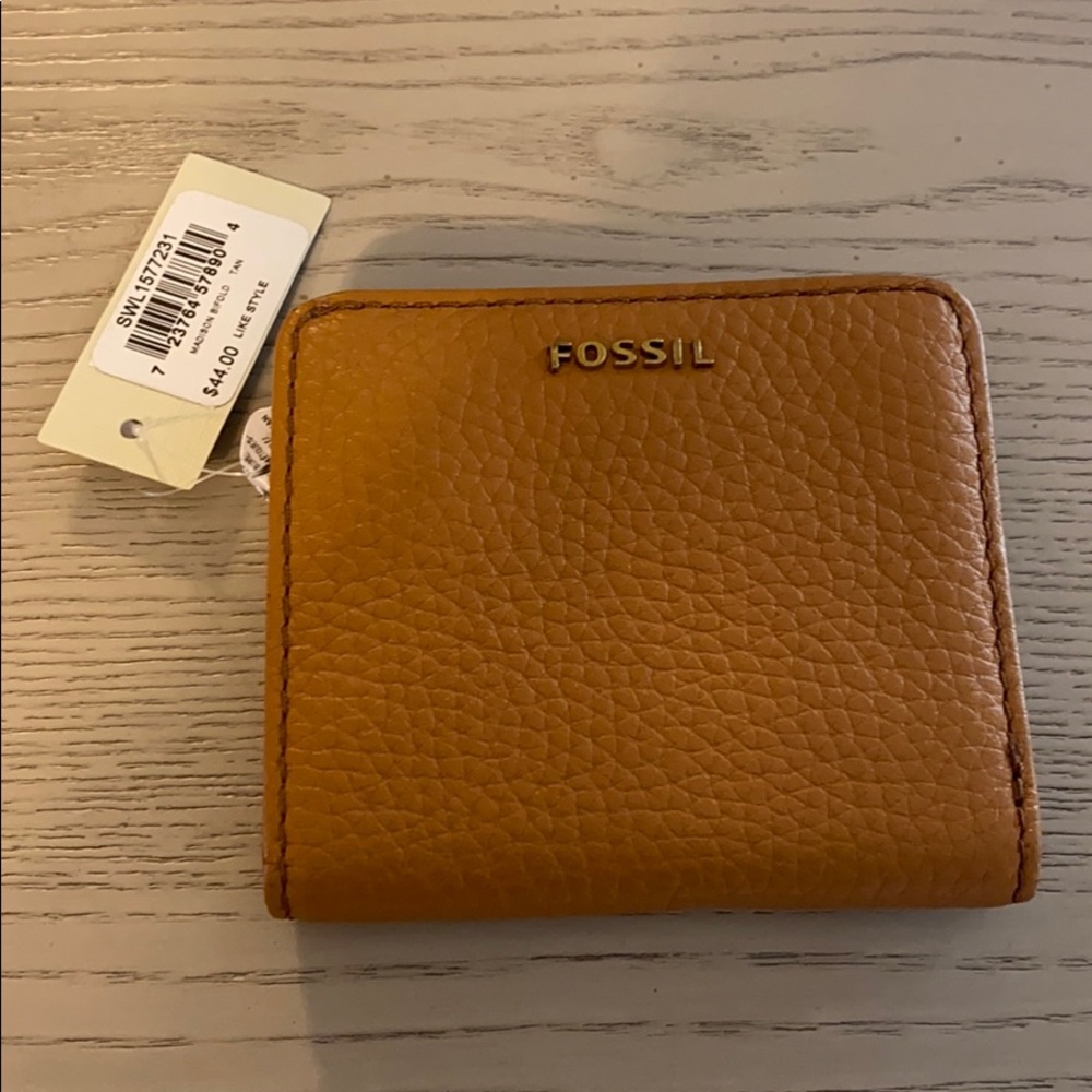 Fossil leather wallet
